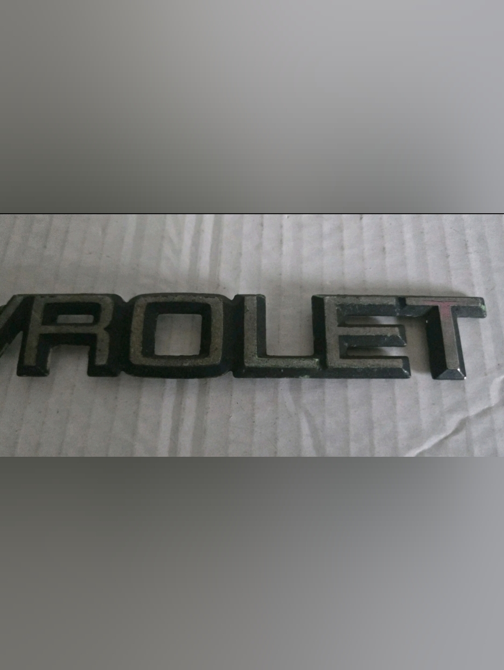 Black Raised Lettering Emblem - Picture 6 of 11